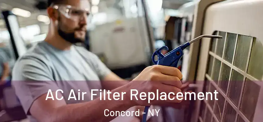 AC Air Filter Replacement Concord - NY