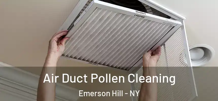  Air Duct Pollen Cleaning Emerson Hill - NY