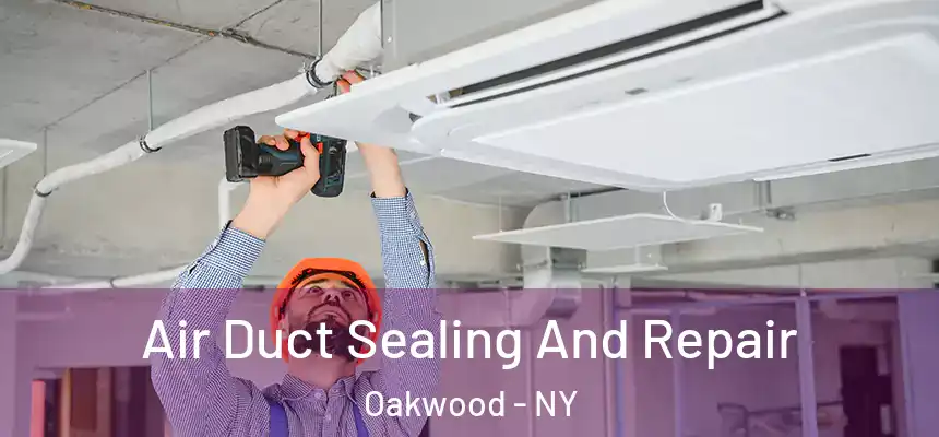  Air Duct Sealing And Repair Oakwood - NY