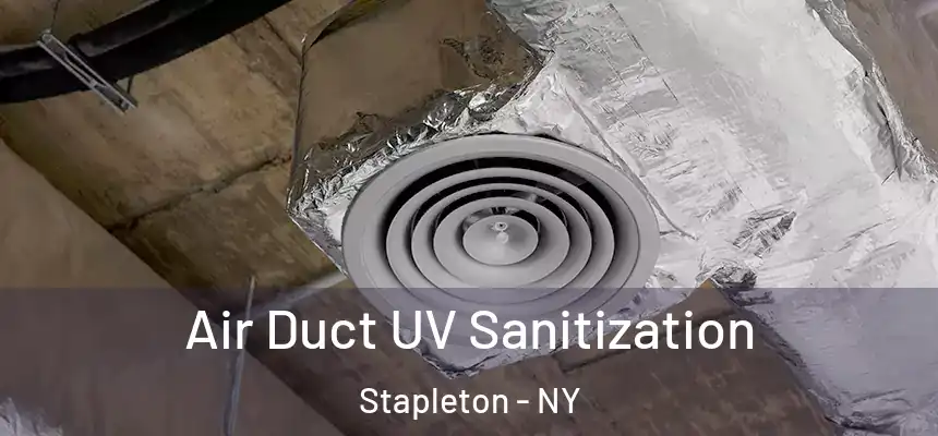  Air Duct UV Sanitization Stapleton - NY