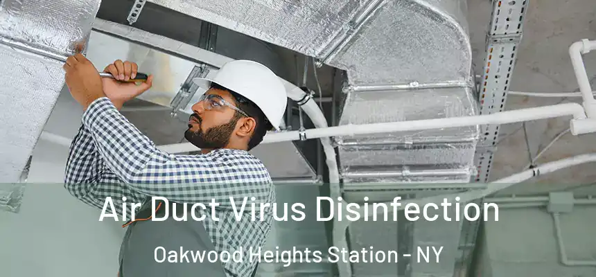 Air Duct Virus Disinfection Oakwood Heights Station - NY