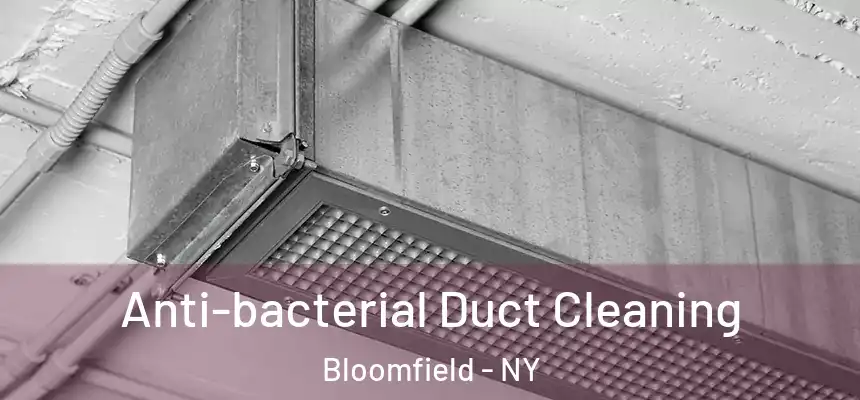 Anti-bacterial Duct Cleaning Bloomfield - NY