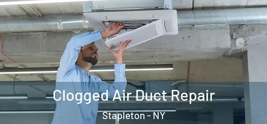  Clogged Air Duct Repair Stapleton - NY