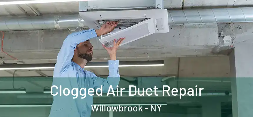 Clogged Air Duct Repair Willowbrook - NY