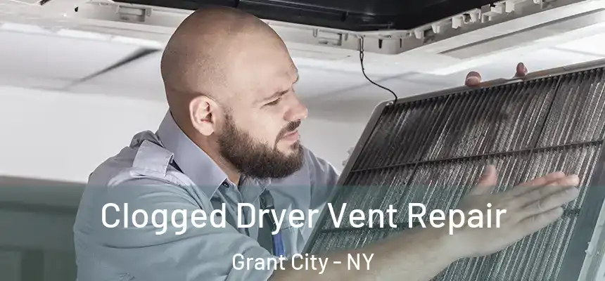  Clogged Dryer Vent Repair Grant City - NY