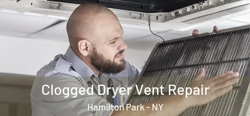  Clogged Dryer Vent Repair Hamilton Park - NY