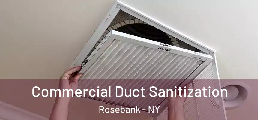 Commercial Duct Sanitization Rosebank - NY