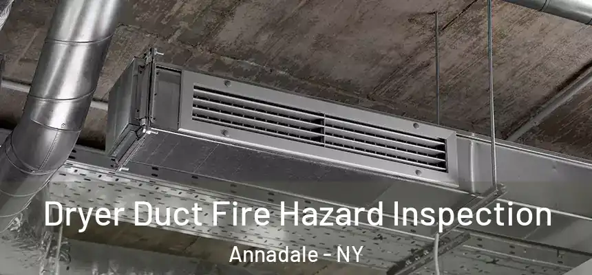 Dryer Duct Fire Hazard Inspection Annadale - NY