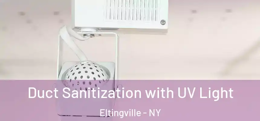 Duct Sanitization with UV Light Eltingville - NY