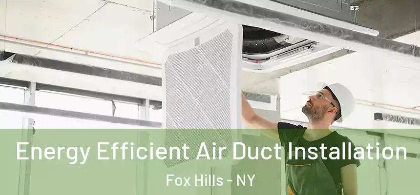 Energy Efficient Air Duct Installation Fox Hills - NY