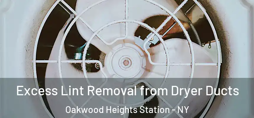 Excess Lint Removal from Dryer Ducts Oakwood Heights Station - NY