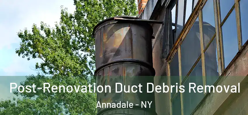 Post-Renovation Duct Debris Removal Annadale - NY