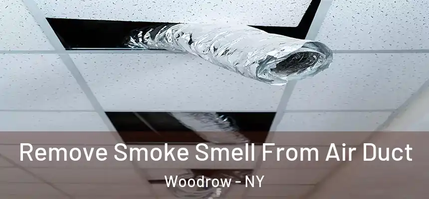 Remove Smoke Smell From Air Duct Woodrow - NY