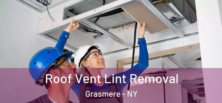 Roof Vent Lint Removal Grasmere - NY