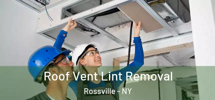 Roof Vent Lint Removal Rossville - NY
