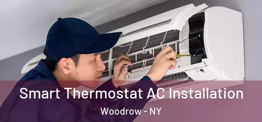  Smart Thermostat AC Installation Woodrow - NY