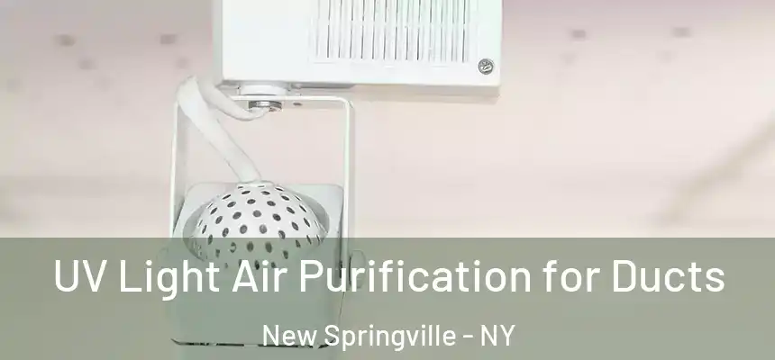  UV Light Air Purification for Ducts New Springville - NY