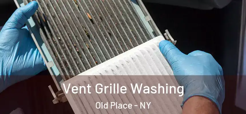 Vent Grille Washing Old Place - NY